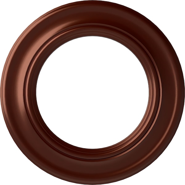 Ekena Millwork Holmdel Ceiling Medallion (Fits Canopies up to 12 7/8"), 20 7/8"OD x 12 7/8"ID x 1"P, Antique Copper CM20HOACS - main